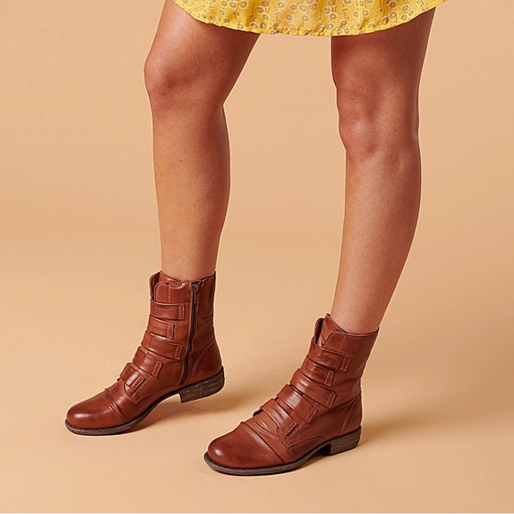 Miz Mooz Women’s 36 Leighton Leather‎ Boots in Ocean - Picture 16 of 16